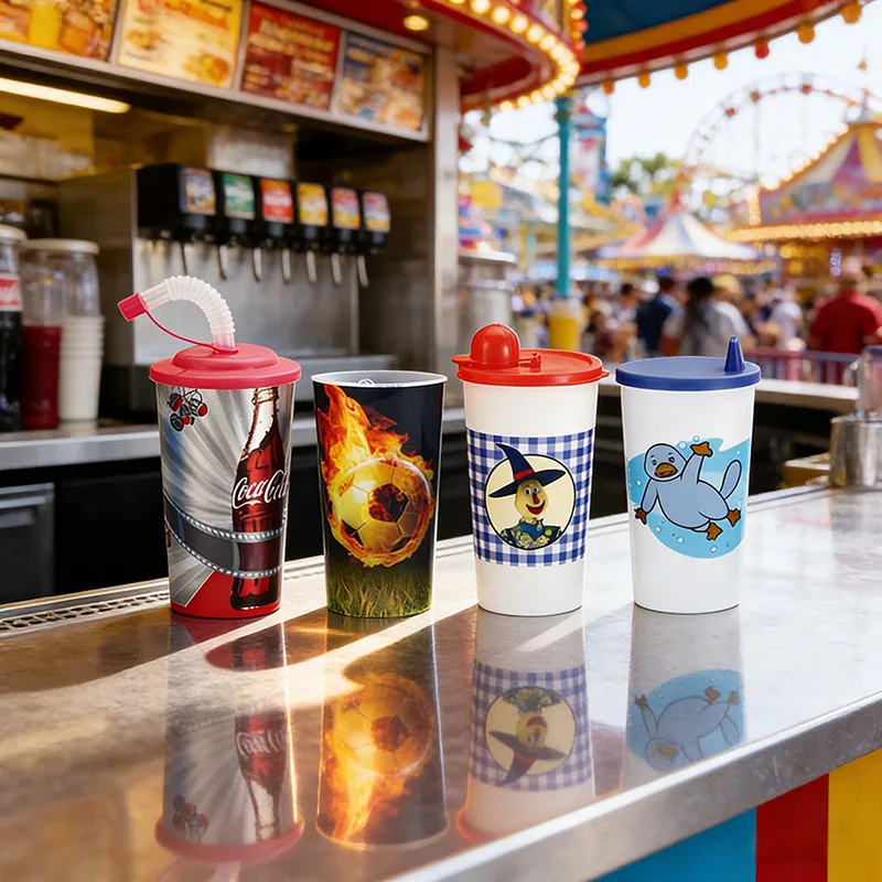 Cốc nhựa in 500ml