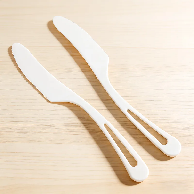 Eco-friendly Droplet-shaped Plastic Cutlery